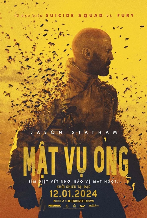 Phim Mật Vụ Ong - The Beekeeper (2024)