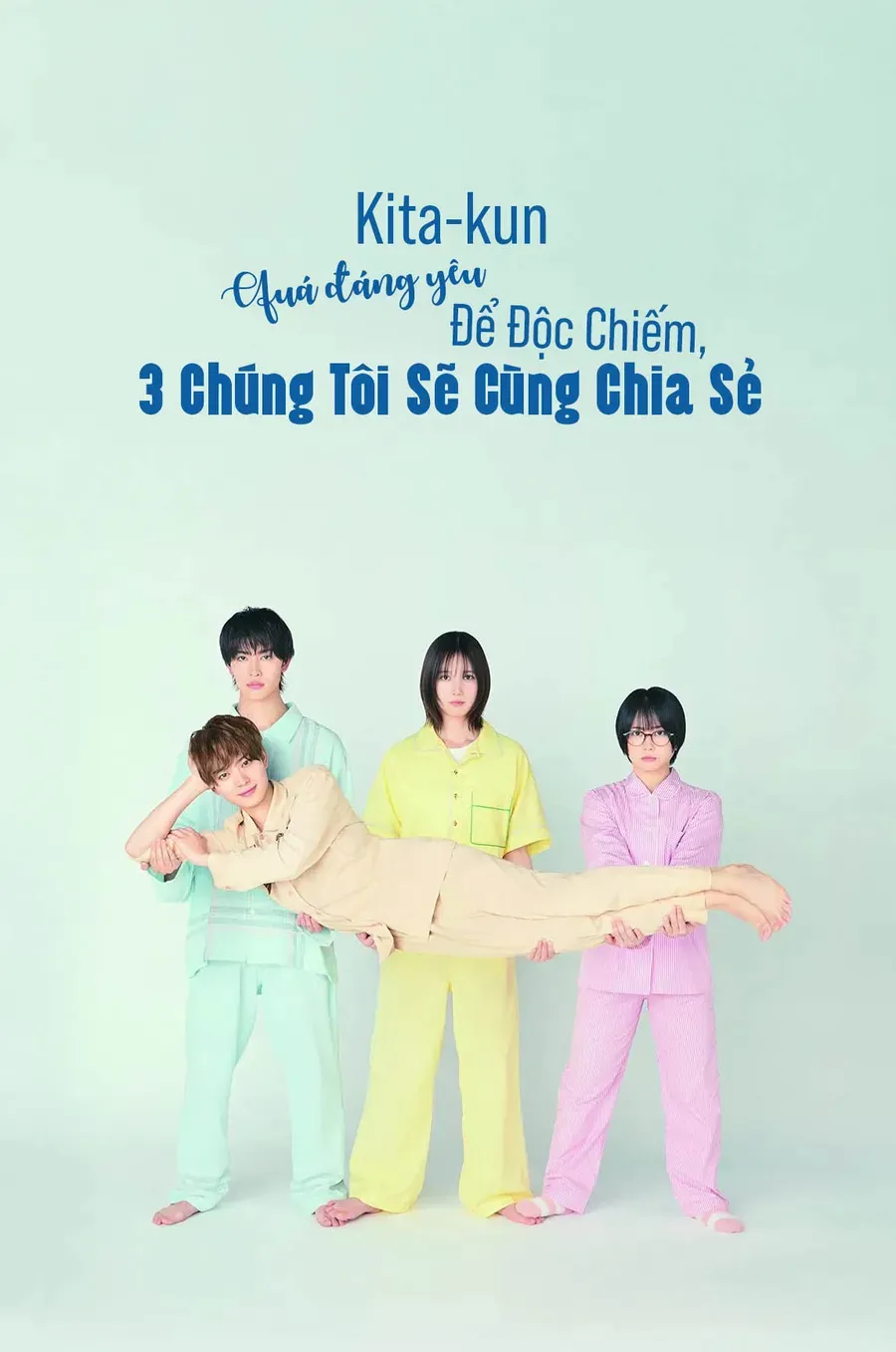 Phim Kita-kun Quá Đáng Yêu Để Độc Chiếm, 3 Chúng Tôi Sẽ Cùng Chia Sẻ - Kita-kun Is Too Cute to Handle, So the 3 of Us Decided to Share Him! (2025)