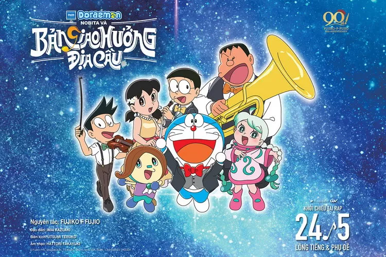 Phim Doraemon: Nobita Và Bản Giao Hưởng Địa Cầu - Doraemon the Movie: Nobita's Earth Symphony (2024)