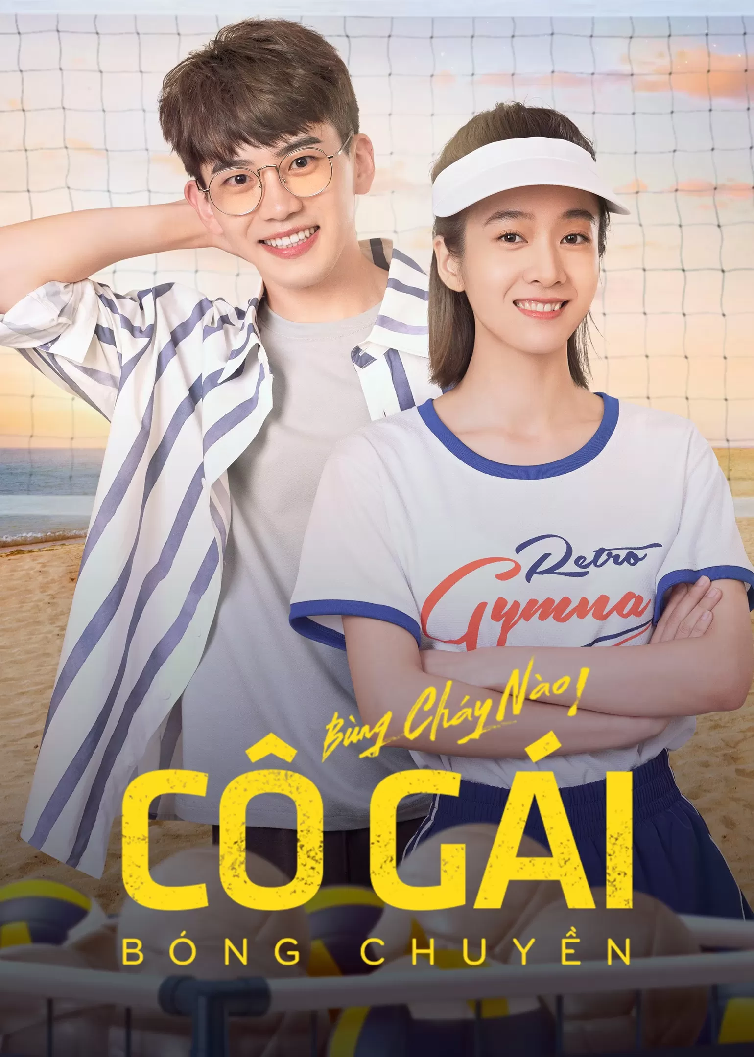 Phim Bùng Cháy Nào! Cô Gái Bóng Chuyền - Go! Beach Volleyball Girls (2024)