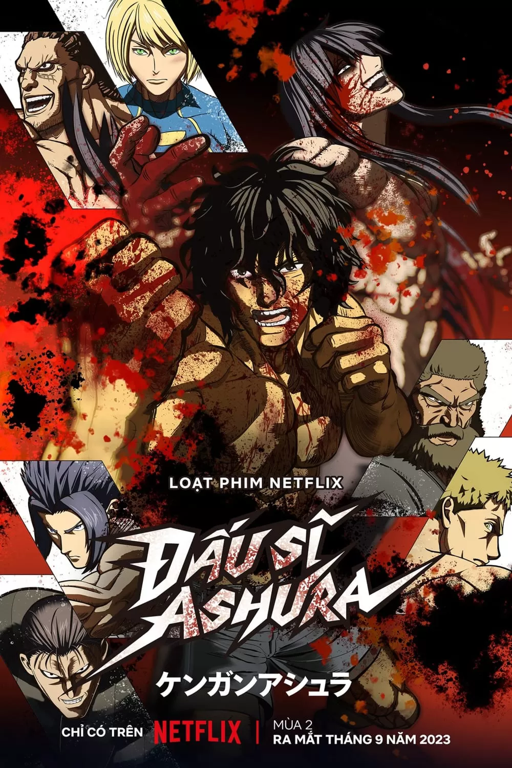 Phim Đấu sĩ Ashura 4 - KENGAN ASHURA Season 2 cour 2 (2024)