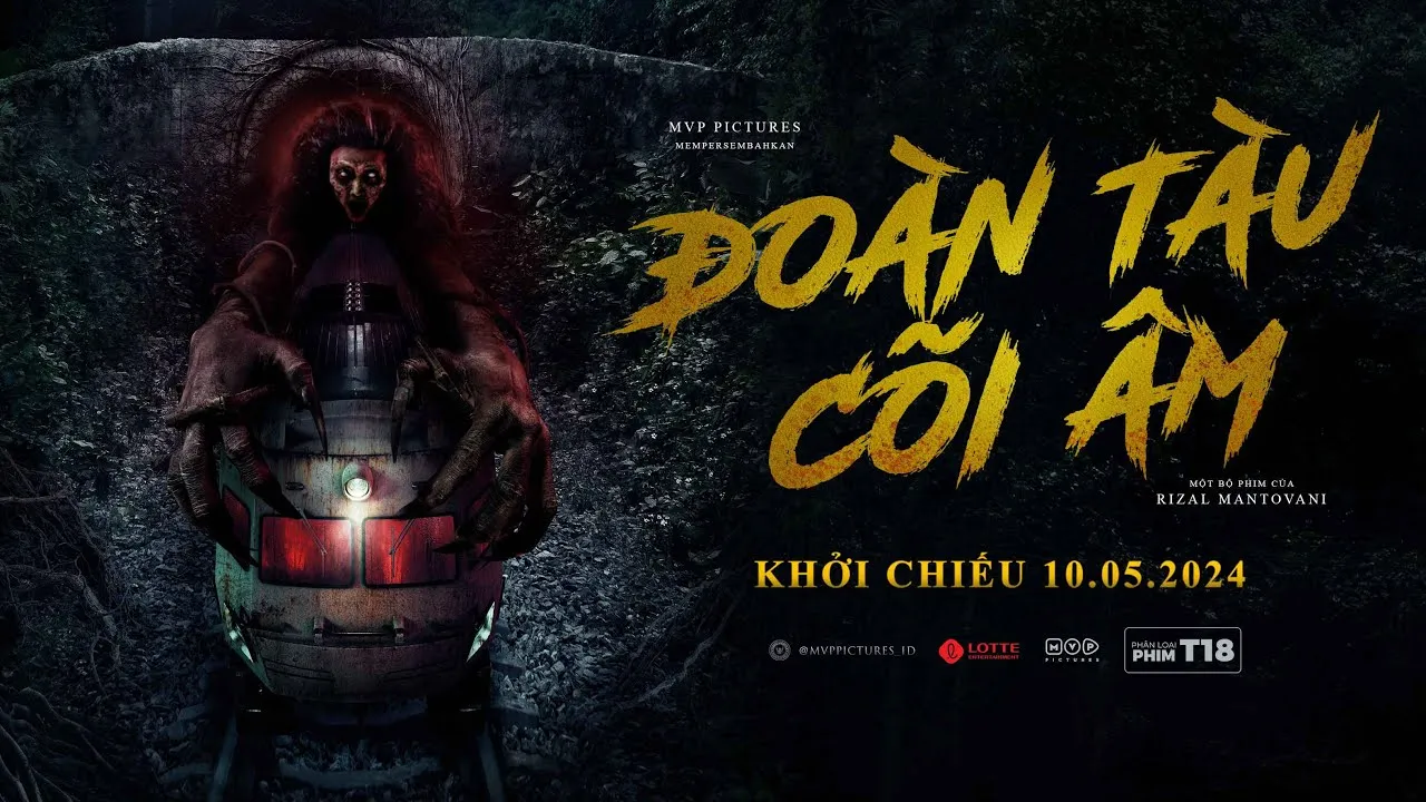 Phim Đoàn Tàu Cõi Âm - Kereta Berdarah (The Train of Death) (2024)