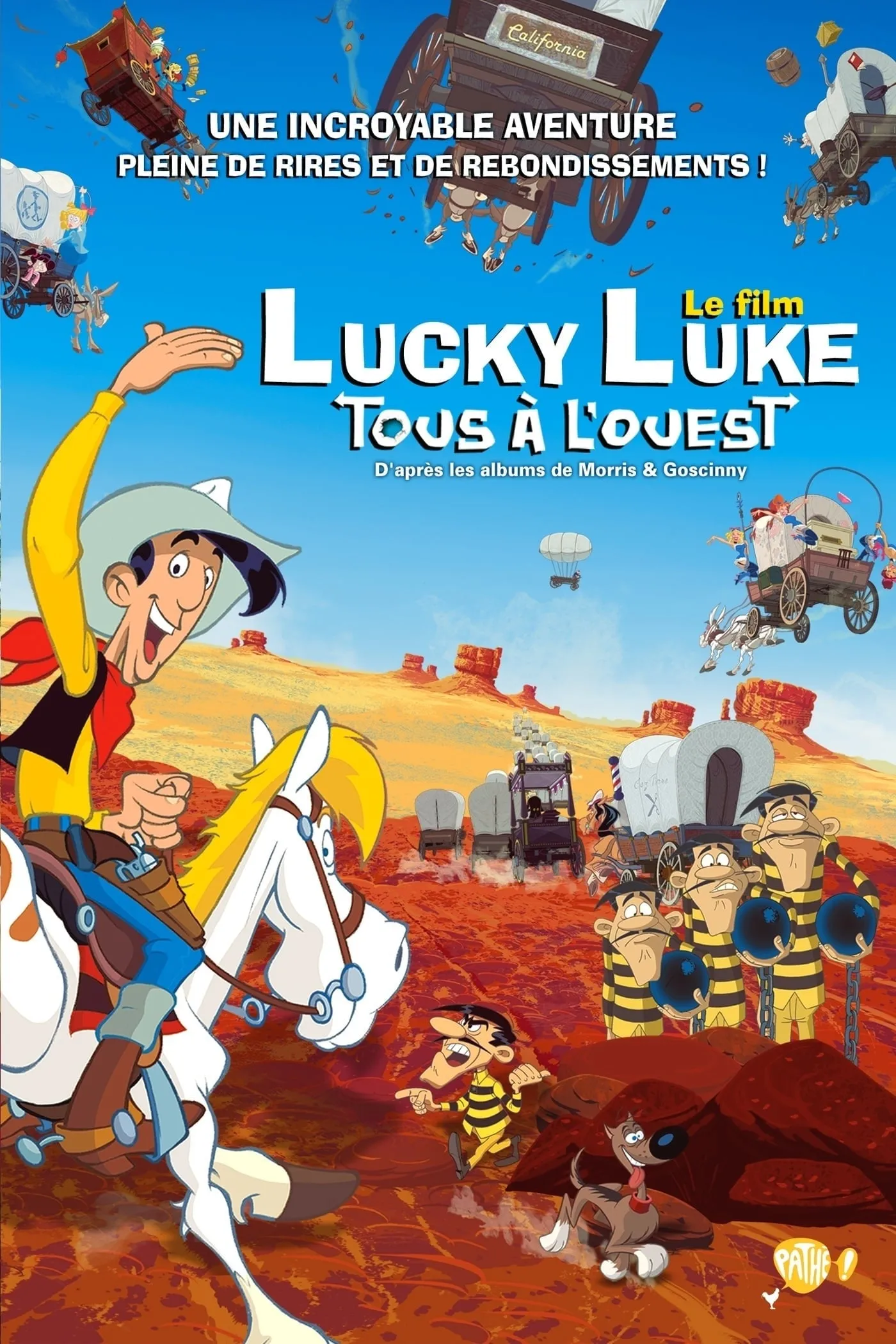 Xem phim Lucky Luke: Đi Về Miền Viễn Tây - Go West: A Lucky Luke Adventure (2007)