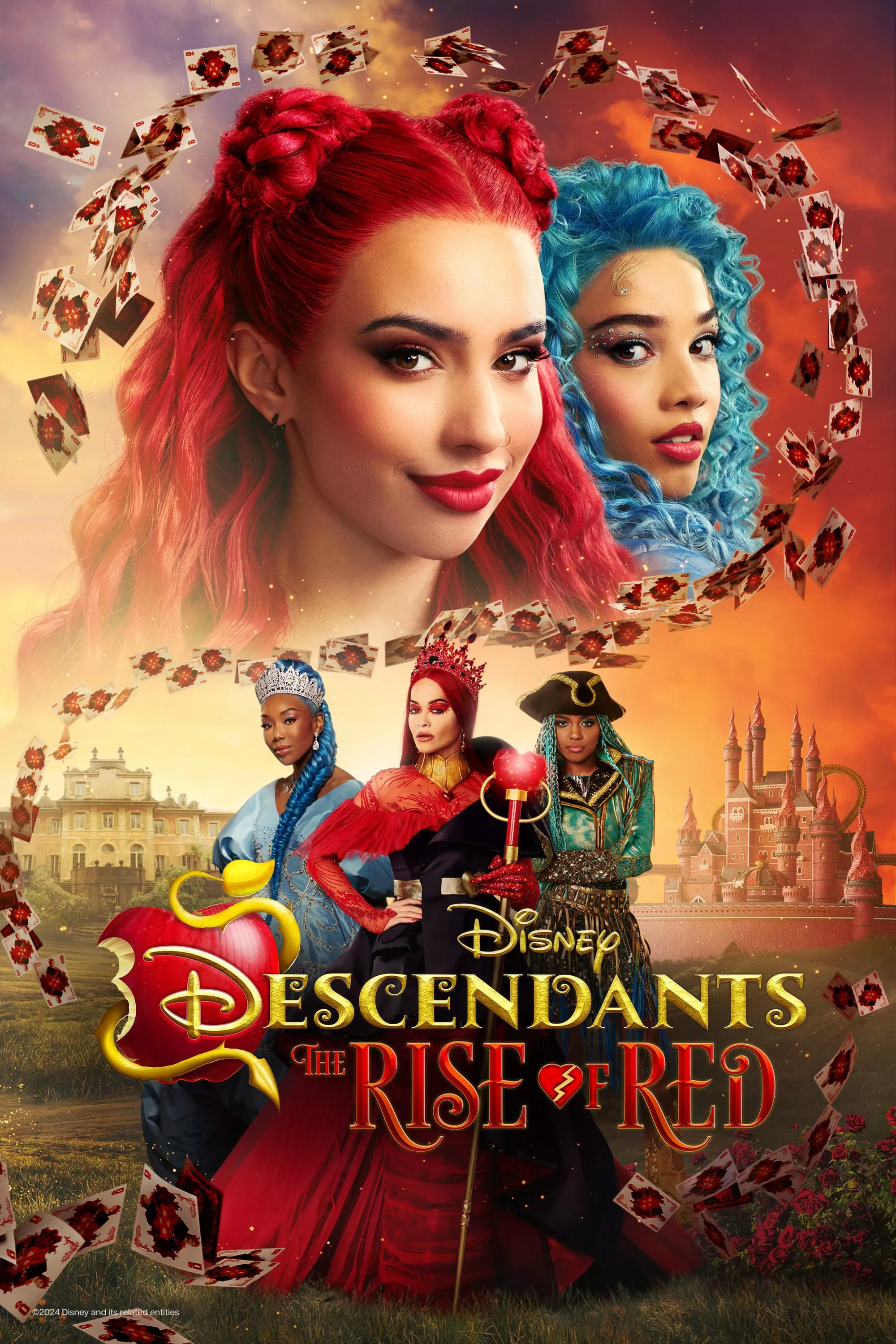 Xem phim Hậu Duệ: Sự Trỗi Dậy của Red - Descendants: The Rise of Red (2024)