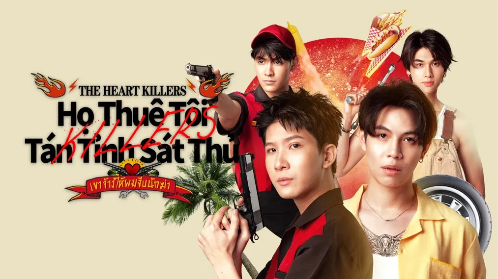 Phim Họ Thuê Tôi Tán Tỉnh Sát Thủ - The Heart Killers (2024)