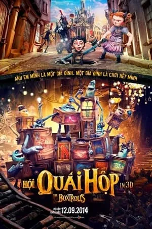 Xem phim Hội Quái Hộp - The Boxtrolls (2014)