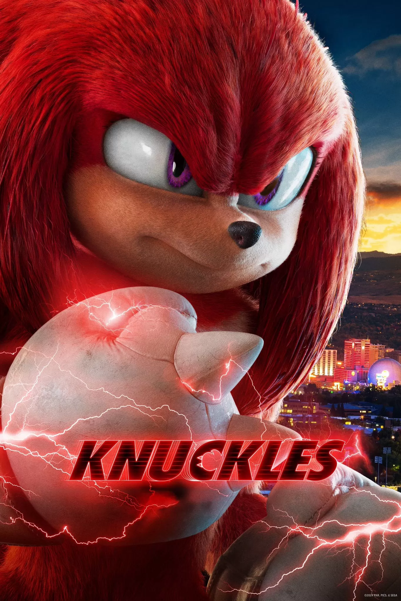 Phim Nhím Đỏ Bá Đạo Phần 1 - Knuckles Season 1 (2024)