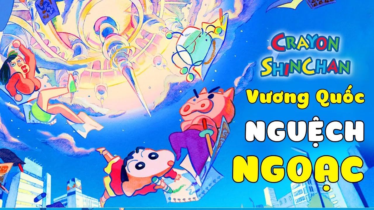 Xem Phim Shin Movie 28: Vương Quốc Nguệch Ngoạc