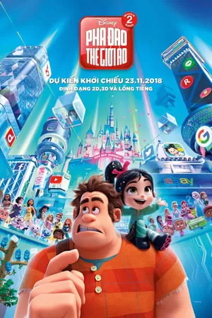 Xem phim Ralph Đập Phá: Phá Đảo Thế Giới Ảo - Ralph Breaks the Internet (2018)