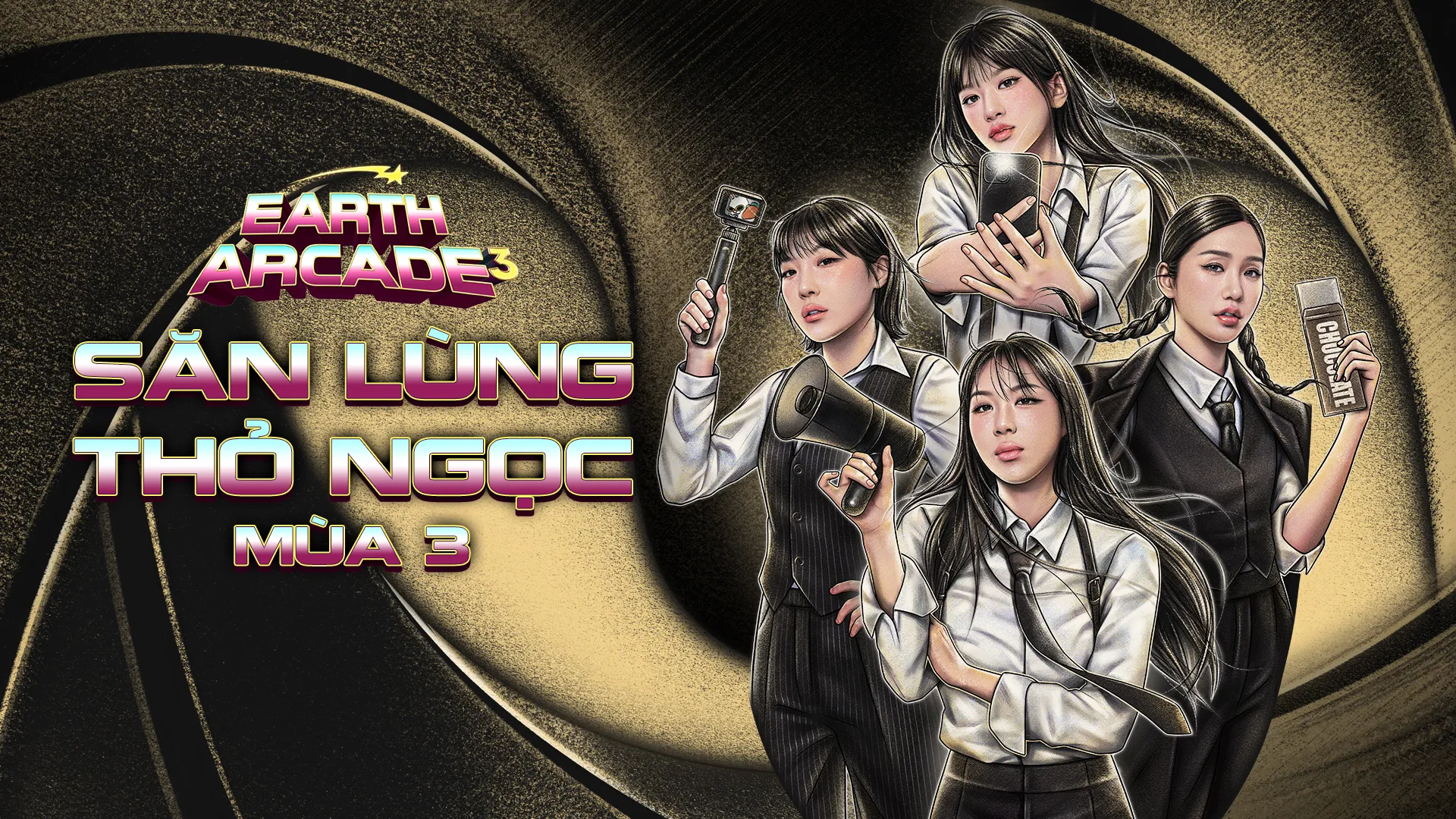 Phim Săn Lùng Thỏ Ngọc (Mùa 3) - Earth Arcade Season 3 (2025)