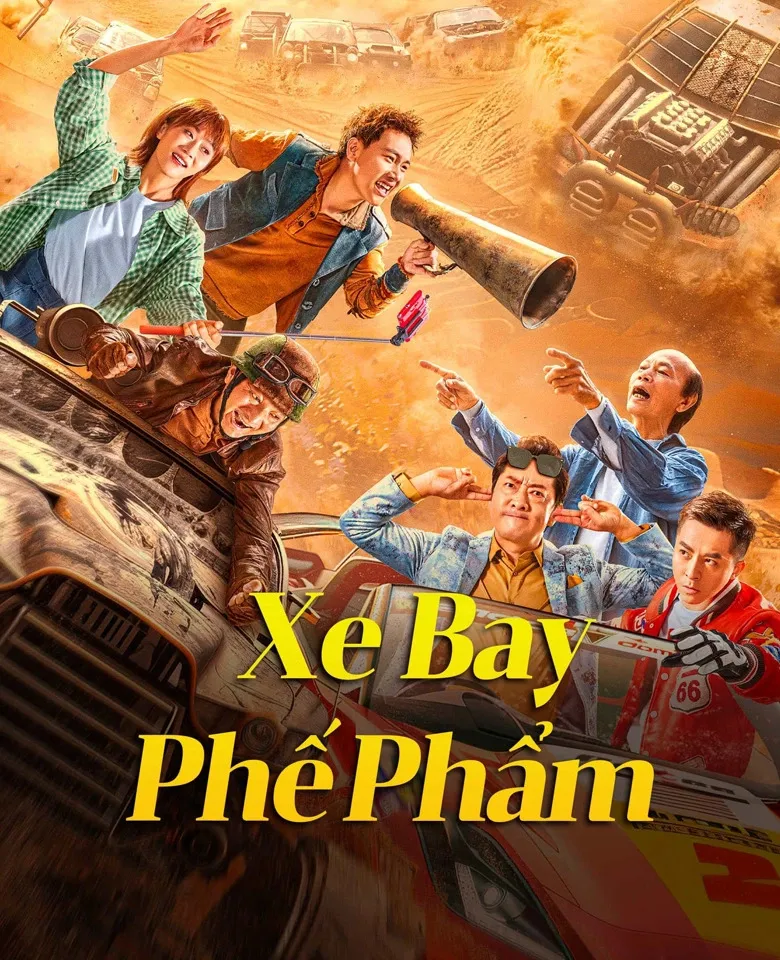 Xem phim Xe Bay Phế Phẩm - Junk Flying Car (2024)